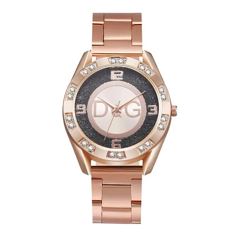 2022 Women's Watches Luxury Brand Fashion Rhinestone Stainless Steel Quartz Ladies Wristwatches Reloj Mujer Best Selling Montre