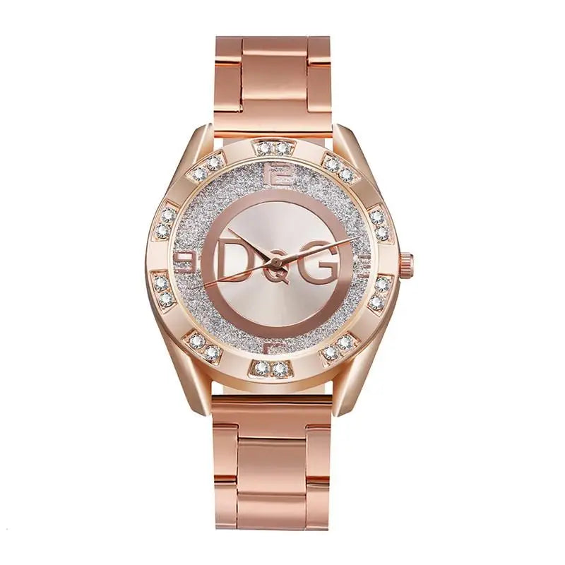 2022 Women's Watches Luxury Brand Fashion Rhinestone Stainless Steel Quartz Ladies Wristwatches Reloj Mujer Best Selling Montre