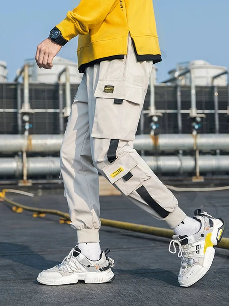 Spring and Autumn New Pants, Men's Loose and Versatile Trendy Casual Pants, Trendy Brand Workwear Pants