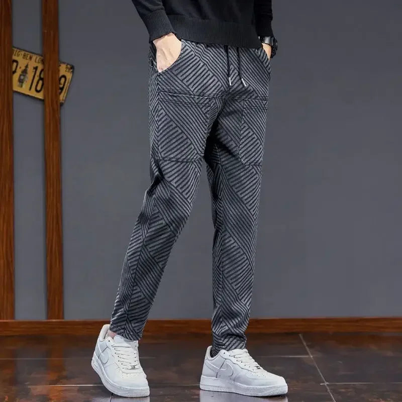 Jeans Men's Sweatpants Y2k Cargo Pants Hip Hop Casual Luxury Designer Clothing New Vintage Pantalones Sweatpants