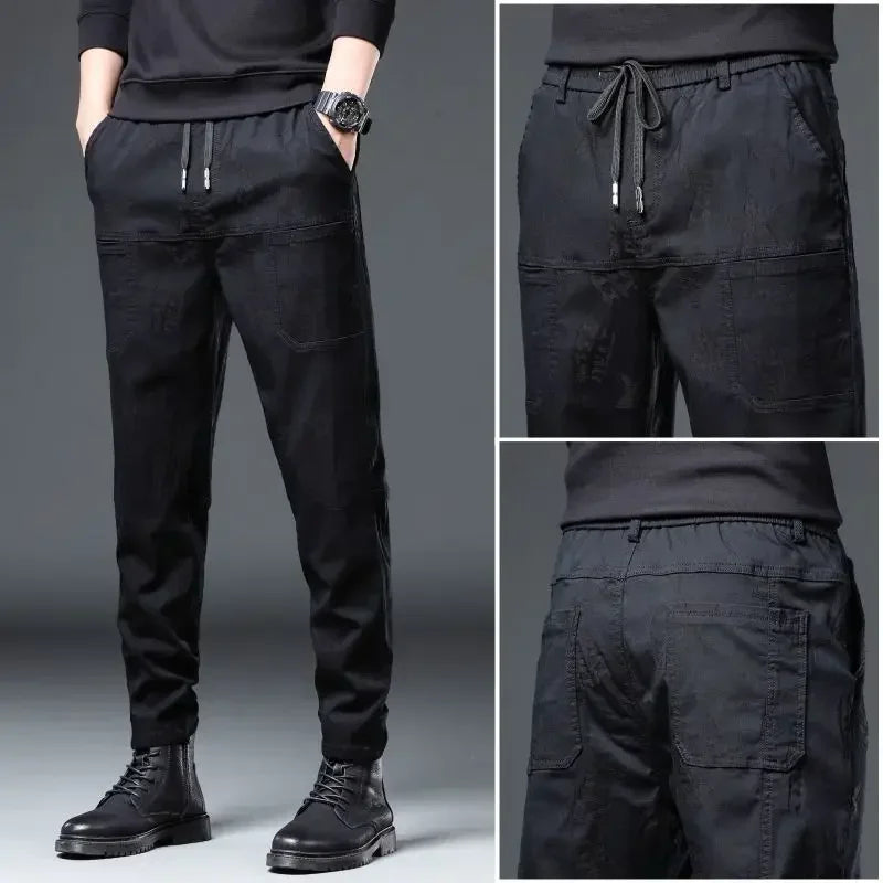 Jeans Men's Sweatpants Y2k Cargo Pants Hip Hop Casual Luxury Designer Clothing New Vintage Pantalones Sweatpants