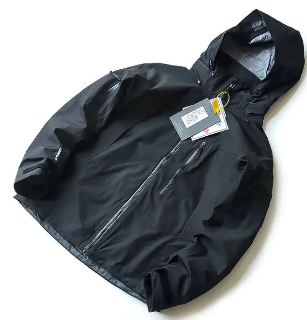 Multi-bag Hidden Cap Hard Shell Jacket