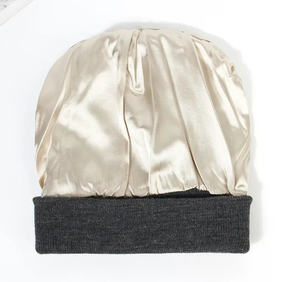 Double-Sided Women's Wool Hat