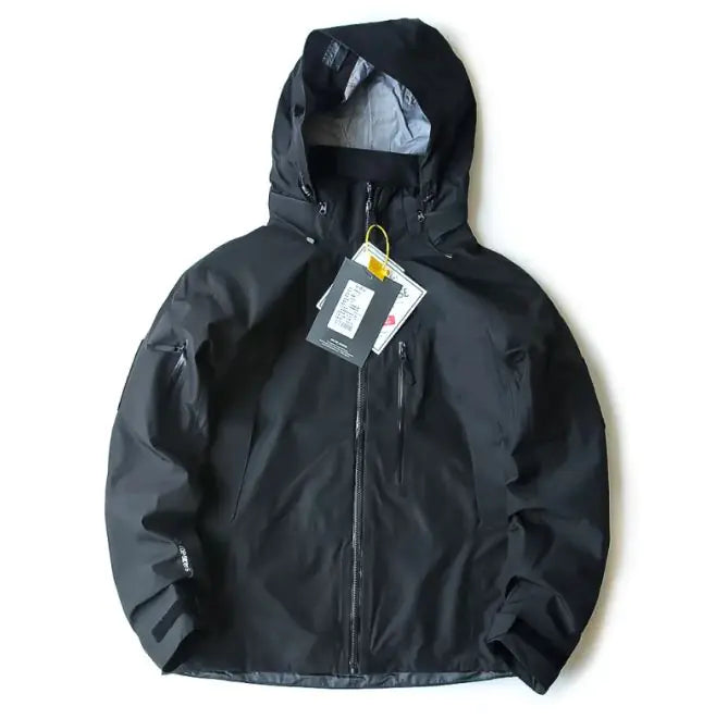 Multi-bag Hidden Cap Hard Shell Jacket